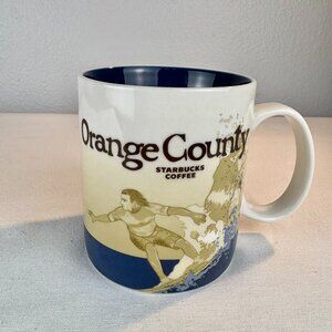 Retired Orange County Starbucks Mug Original Travel Series 2011 Mint Condition!